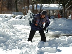 Badai Jonas Reda, Warga Washington DC Bersih-bersih Salju