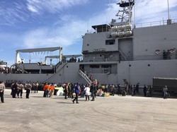 712 Eks Anggota Gafatar Diberangkatkan dengan Kapal Perang dari Kalbar ke Jakarta