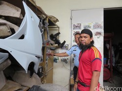 Kepala Rutan Cipinang Kepincut Motor Modif ala Valentino Rossi