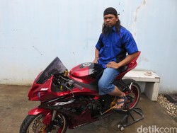 Motor Modif Hasil Kreasi Bengkel LP Cipinang Dipakai Artis Juga