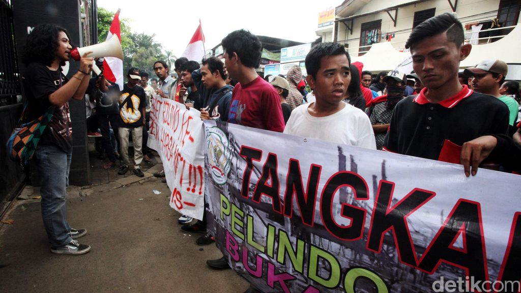 Pendukung dan Anti R.J Lino Ramaikan Putusan Praperadilan
