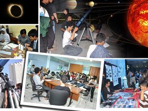 Belajar Memburu Gerhana Matahari di Planetarium Jakarta