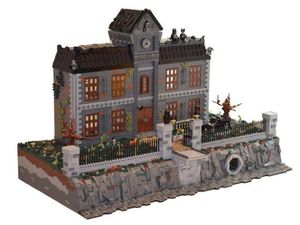 Keren! Batman Arkham Asylum Dibuat dengan 18 Ribu Lego