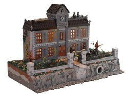 Keren! Batman Arkham Asylum Dibuat dengan 18 Ribu Lego