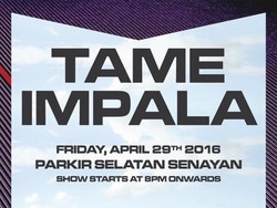 Tame Impala Main di Jakarta 29 April