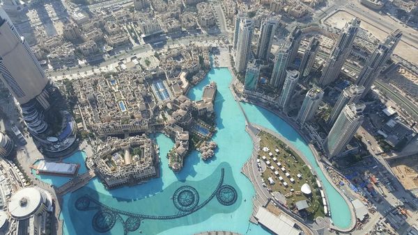 Begini Pemandangan dari Atas Burj Khalifa