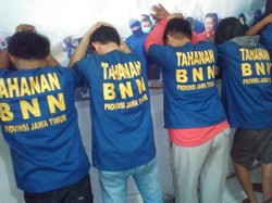 1,3 Kg Sabu dan 4.568 Butir Pil Ekstasi Disita dari 8 Tersangka