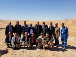 Menteri BUMN Kunjungi Lapangan Minyak Pertamina di Gurun Sahara Aljazair