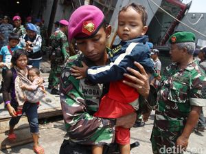 Tiba di Priok, Sejumlah Anak Eks Gafatar Sakit