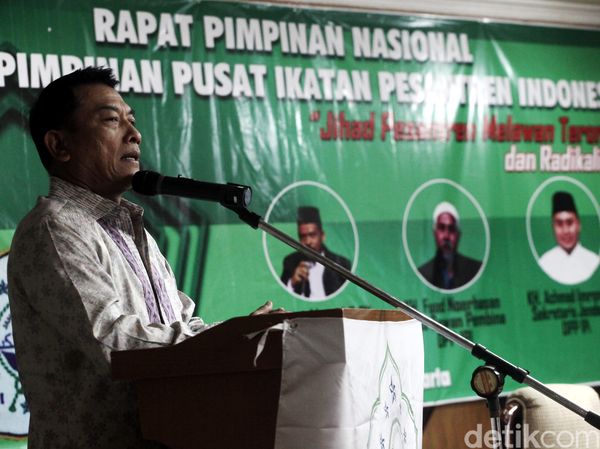 Moeldoko Hadiri Rapimnas Ikatan Pesantren