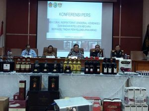 Begini Kronologi Penyitaan 1 Kontainer Miras Oleh Bea Cukai dan BIN