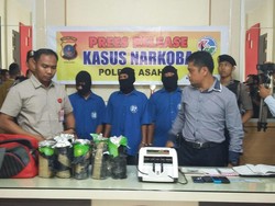 3 ABK ini Tepergok Bawa Sabu Rp 5 M dari Malaysia ke Asahan Sumut
