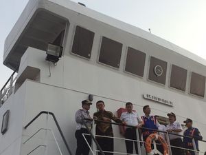 Resmikan Kapal Perintis, Jonan dan Ahok Harap Ekonomi Kepulauan Seribu Meningkat