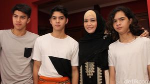 Kebahagiaan Maia Rayakan Ultah ke-40 dengan Al, El, Dul