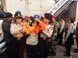 Tiba di Tj Priok, 823 Eks Gafatar Dibawa ke Asrama Haji Pondok Gede