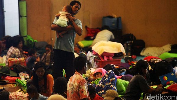 Warga Eks Gafatar Ditampung di Taman Wiladatika