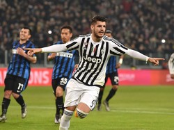 Morata Dua Gol, Juve Kalahkan Inter 3-0