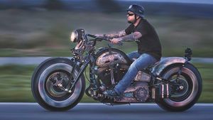 Ini Tampilan Harley-Davidson Bertato