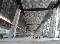 Belum Kelar, Terminal 3 Ultimate Bandara Soekarno-Hatta Ini Sudah Tampak Megah