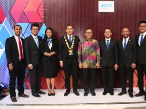 Ketua MPR Hadiri Pengukuhan Pengurus Junior Chamber Indonesia