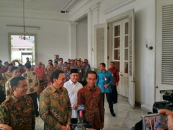 Presiden Jokowi Resmikan Masjid Fatahillah Balai Kota Jakarta