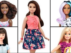Barbie dalam Bentuk Badan Jangkung, Kecil dan Berlekuk