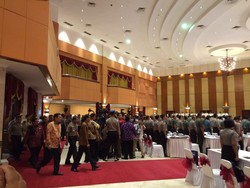 Presiden Jokowi Hadiri Rapim Polri-TNI di PTIK