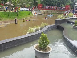 Resmikan Teras Cikapundung, Ridwan Kamil: Kalau Airnya Bersih, kayak di Venesia