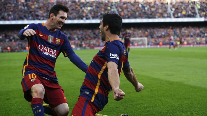 Barca Kalahkan 9 Pemain Atletico 2-1