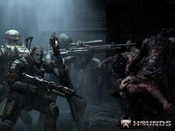 Hounds: Bumi Krisis, Manusia Perangi Alien Bengis