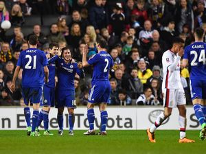 Oscar Hat-trick, Chelsea Gilas MK Dons 5-1