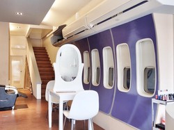 Beauty Lounge Kemang, Sensasi Nyalon di Pesawat