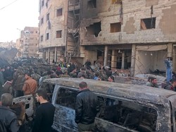 Serangan 2 Bom di Damaskus Tewaskan 40 Orang