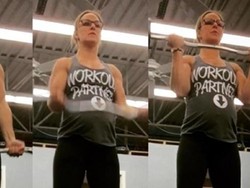 Wow! Meski Hamil 7 Bulan, Wanita Ini Punya Perut Sixpack