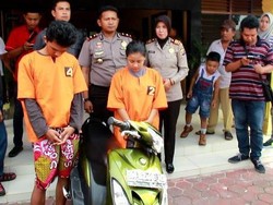 Berdalih Butuh Modal Nikah, Pasangan Kekasih ini Rampas dan Gelapkan 11 Motor