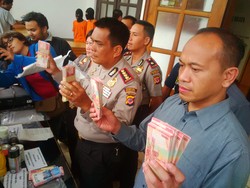 Polisi Sita Upal Ratusan Juta Rupiah Made in Bandung