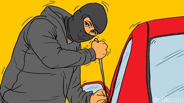Mobil Tak Bertuan Tanpa Ban di Pemakaman Bogor Ternyata Hasil Curian