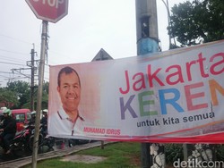 Tebar Ribuan Spanduk, Eks Caleg PKS Ini Tantang Ahok di Pilgub DKI