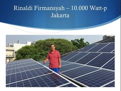 Pakai Panel Surya Rp 150 Jutaan, Komisaris BUMN Ini Ingin Hemat Listrik