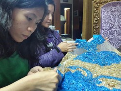 Pemayet Baju Pengantin ini Ternyata Penyandang Disabilitas