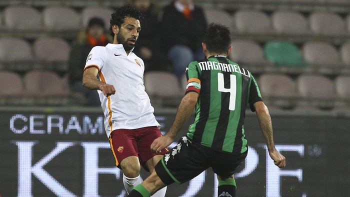 Salah dan El Shaarawy Bawa Roma Kandaskan Sassuolo
