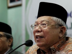 Jalani Observasi, Ketua MUI Maruf Amin Dirawat di RS Pusat Otak Nasional