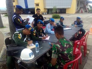 Bikers Berjaket TNI Terjaring Operasi Waspada Wira Pecut di Jl Raya Bogor