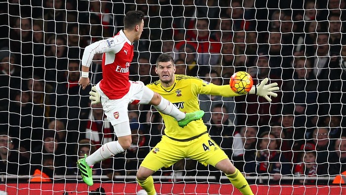 Arsenal Diredam Southampton Tanpa Gol