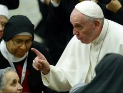 Paus Fransiskus Minta Suster dan Pastor Tak Sebarkan Bom Gosip