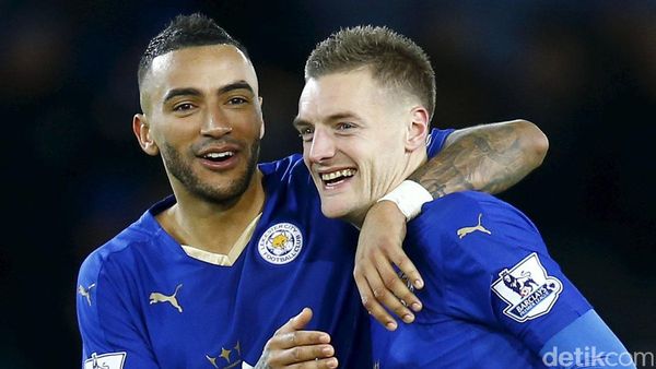 Dua Gol Vardy Menangkan Leicester Atas Liverpool