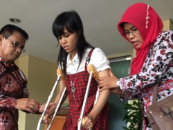 Anggun, Korban Bom Thamrin Masih Trauma Lihat Pos Lalu Lintas