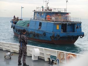 Operasi Bakamla di Perairan Batam, Penyisiran Dilakukan di Selat Singapura