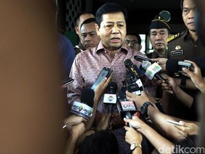 Bertemu Jokowi Usai Papa Minta Saham, Novanto: Saya Selalu Dukung Beliau