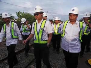 Menhub Harap Pembangunan Double Track Medan-Kualanamu Selesai Tahun ini